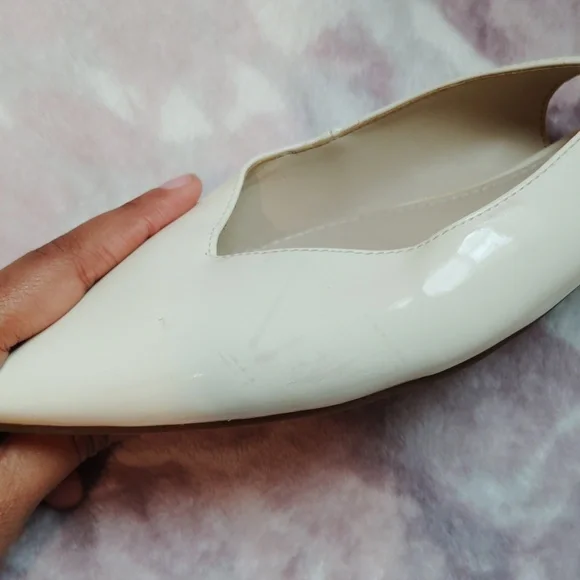 Marc Fisher Pointed Toe Slingback Flats - Picture 6 of 10